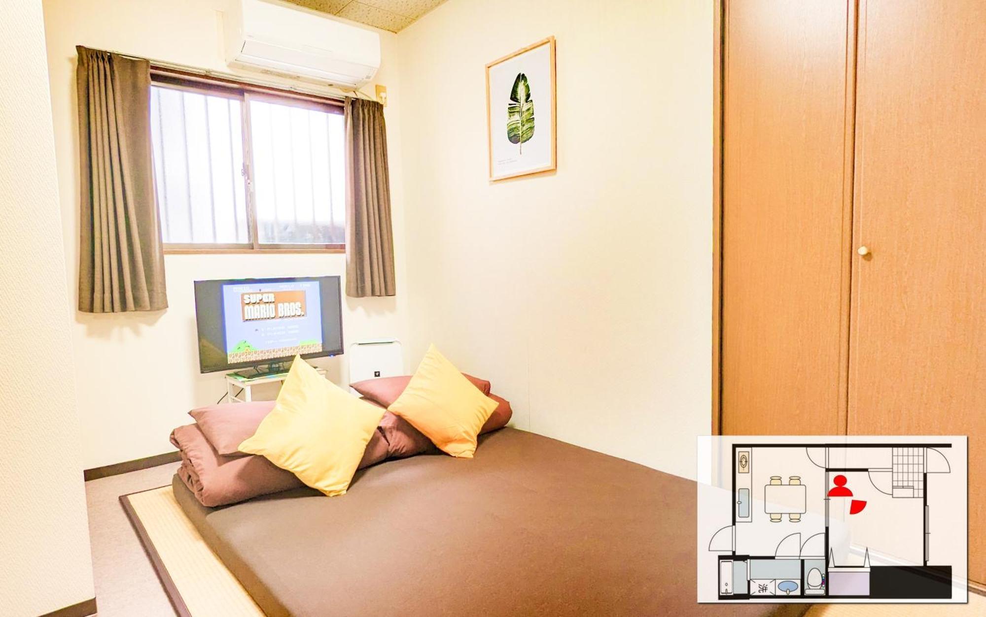 Appartement 1 Tatami Bedroom With Famicon&dining Kitchen, Doumotengachaya Dt01 *